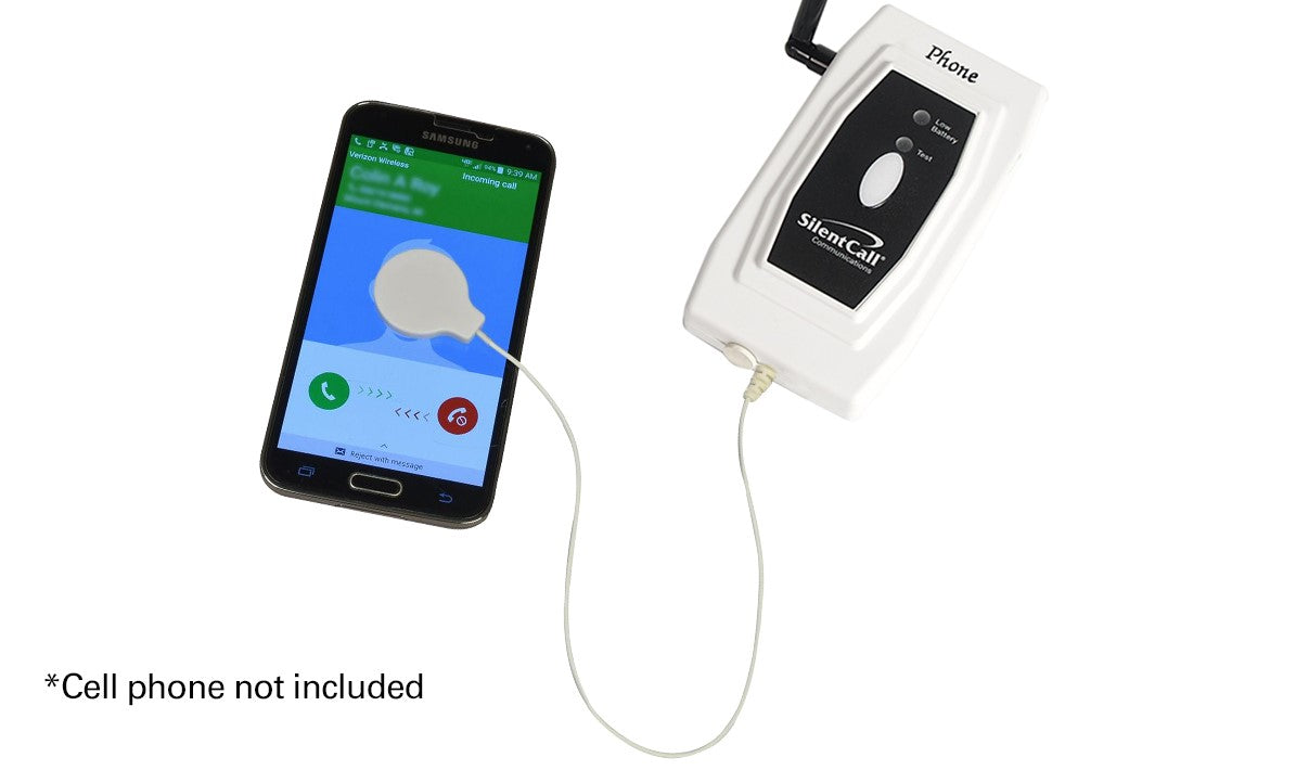 Medallion™ Series Cell Phone Transmitter (CEL-MC) - Silent Call  Communications - Deafness Products